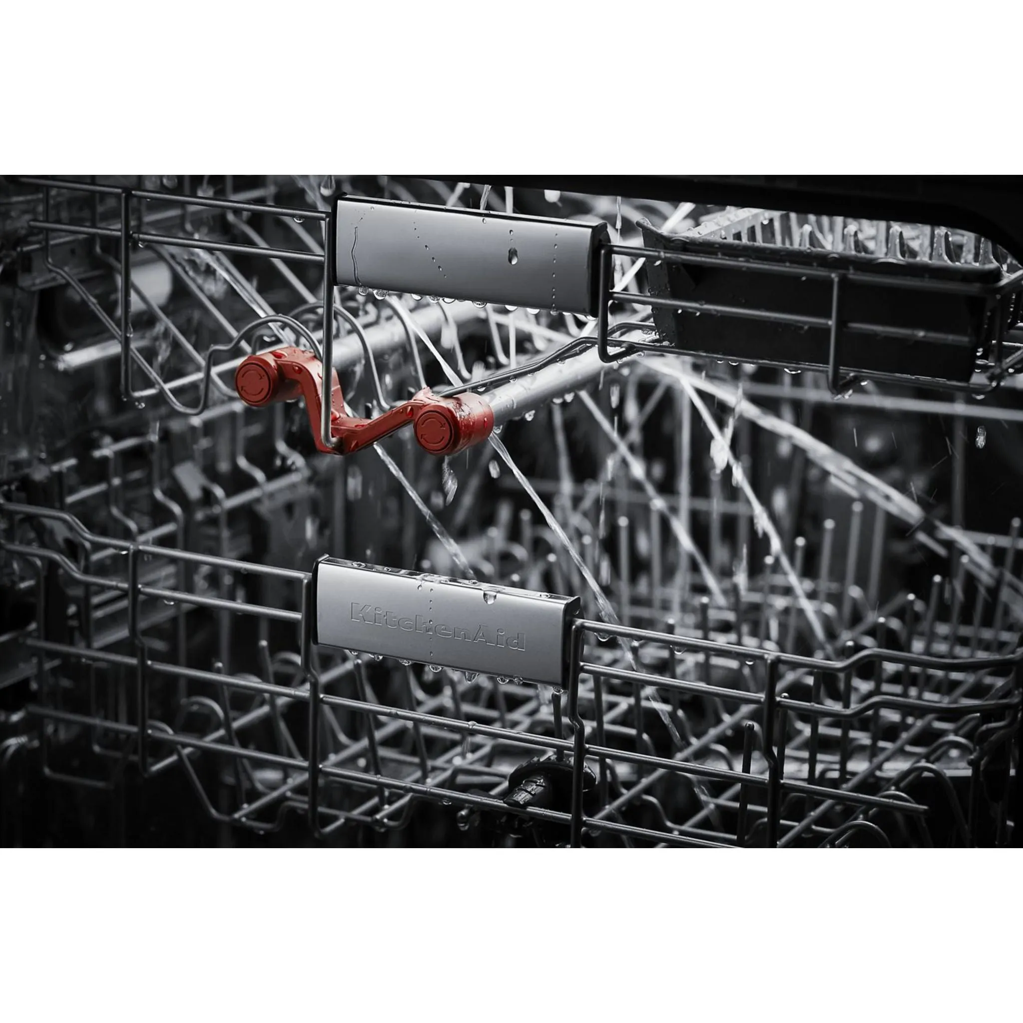 KitchenAid  44 dBA Dishwasher in PrintShield Finish with FreeFlex Third Rack (KDFM404KPS)