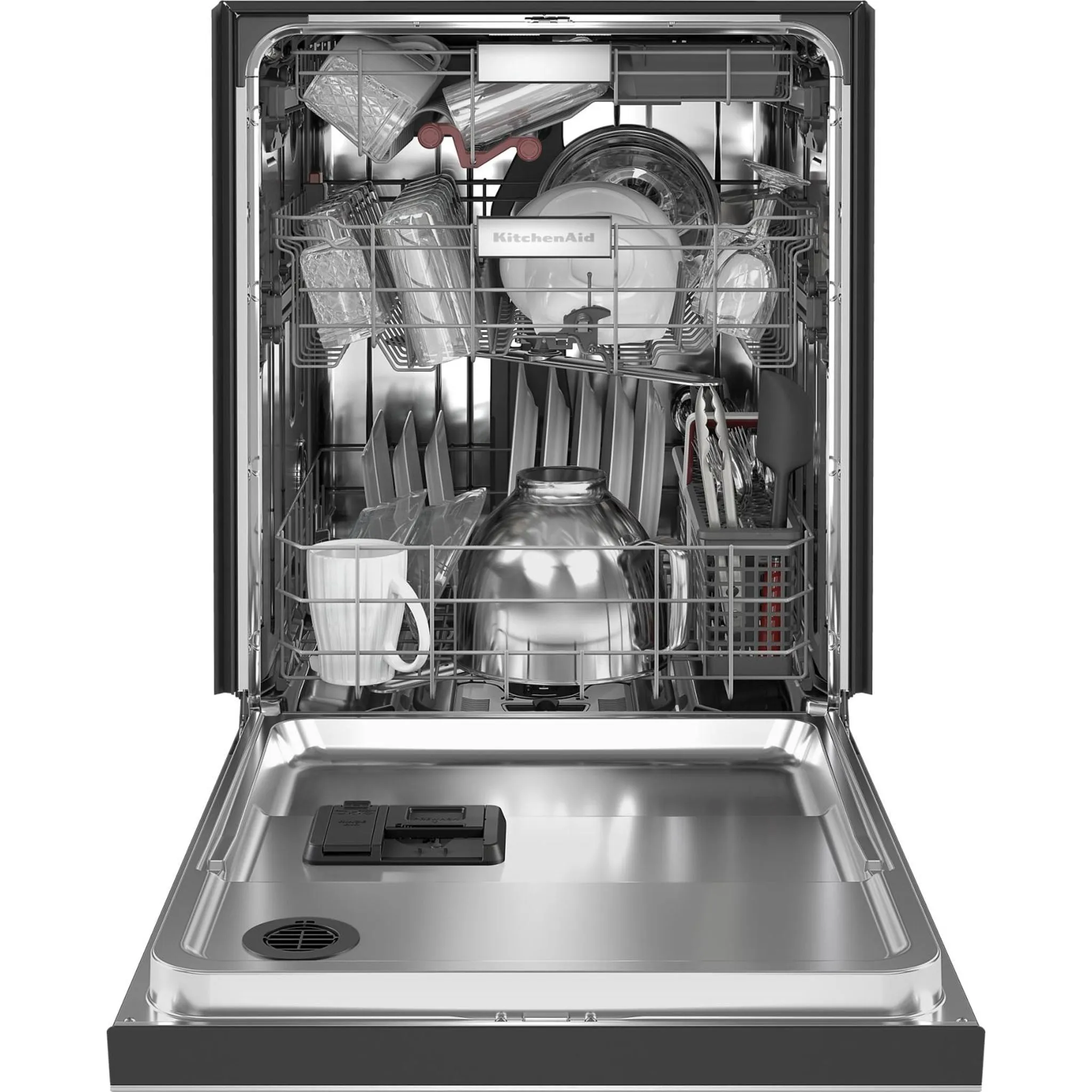 KitchenAid  44 dBA Dishwasher in PrintShield Finish with FreeFlex Third Rack (KDFM404KPS)