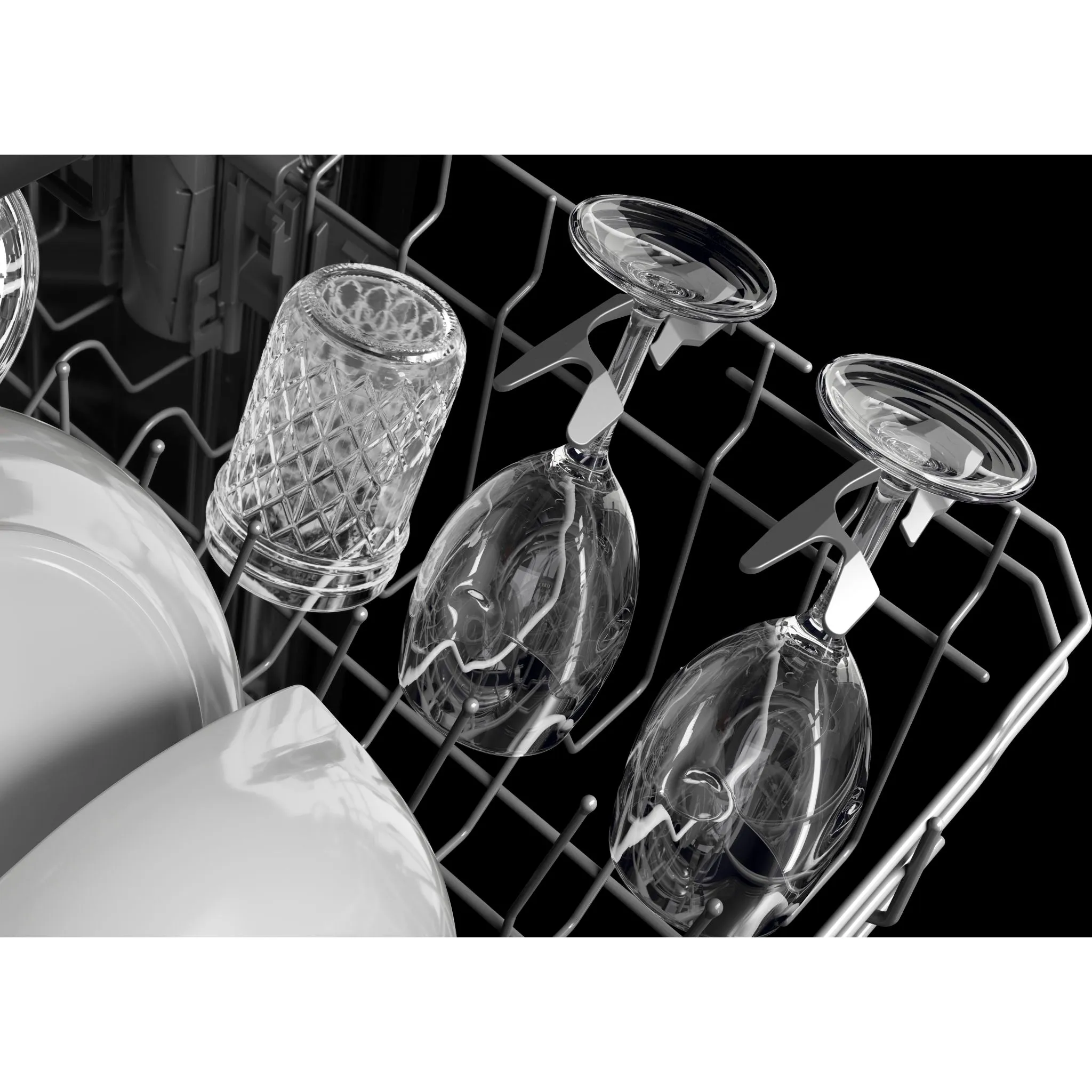 KitchenAid  44 dBA Dishwasher in PrintShield Finish with FreeFlex Third Rack (KDFM404KPS)