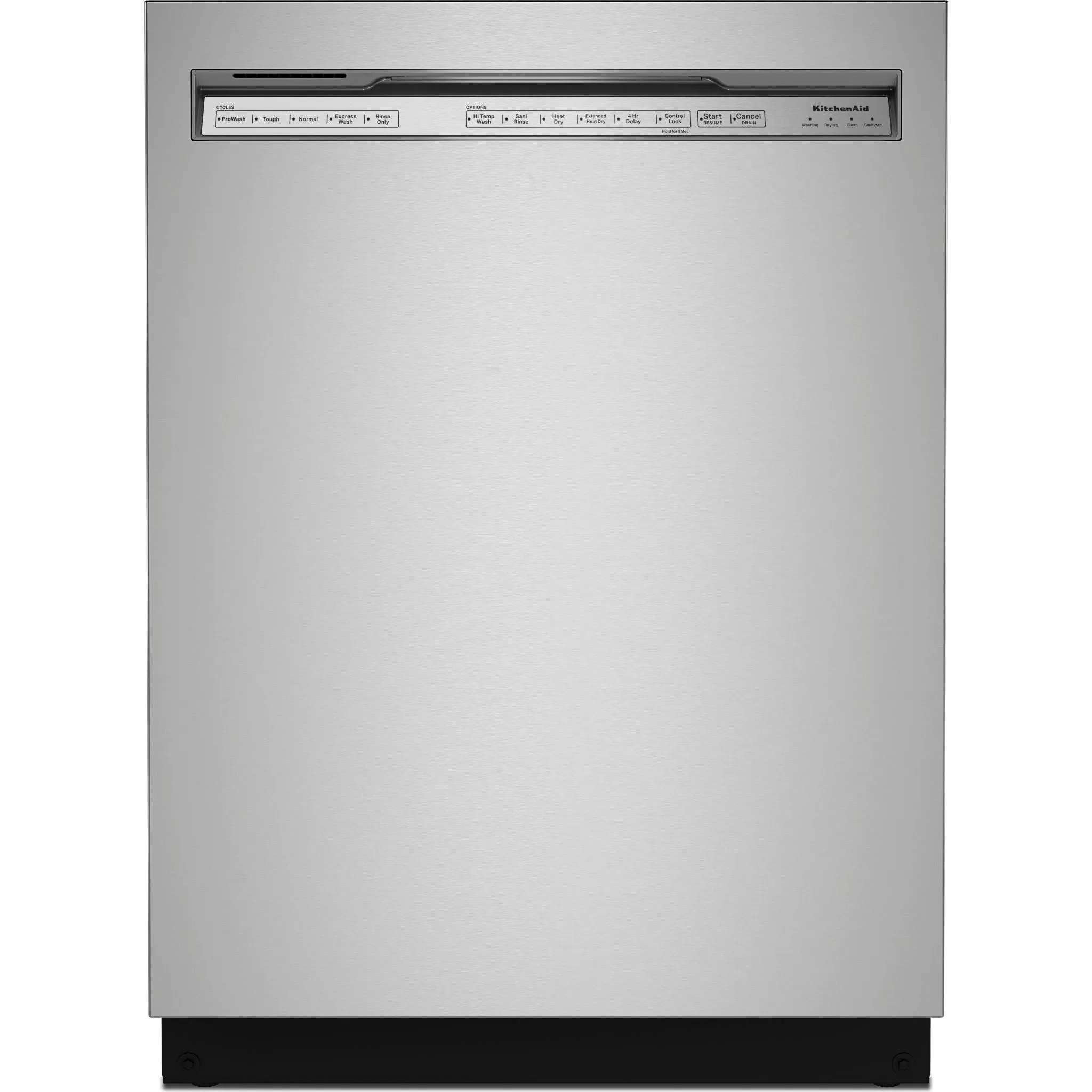 KitchenAid  44 dBA Dishwasher in PrintShield Finish with FreeFlex Third Rack (KDFM404KPS)