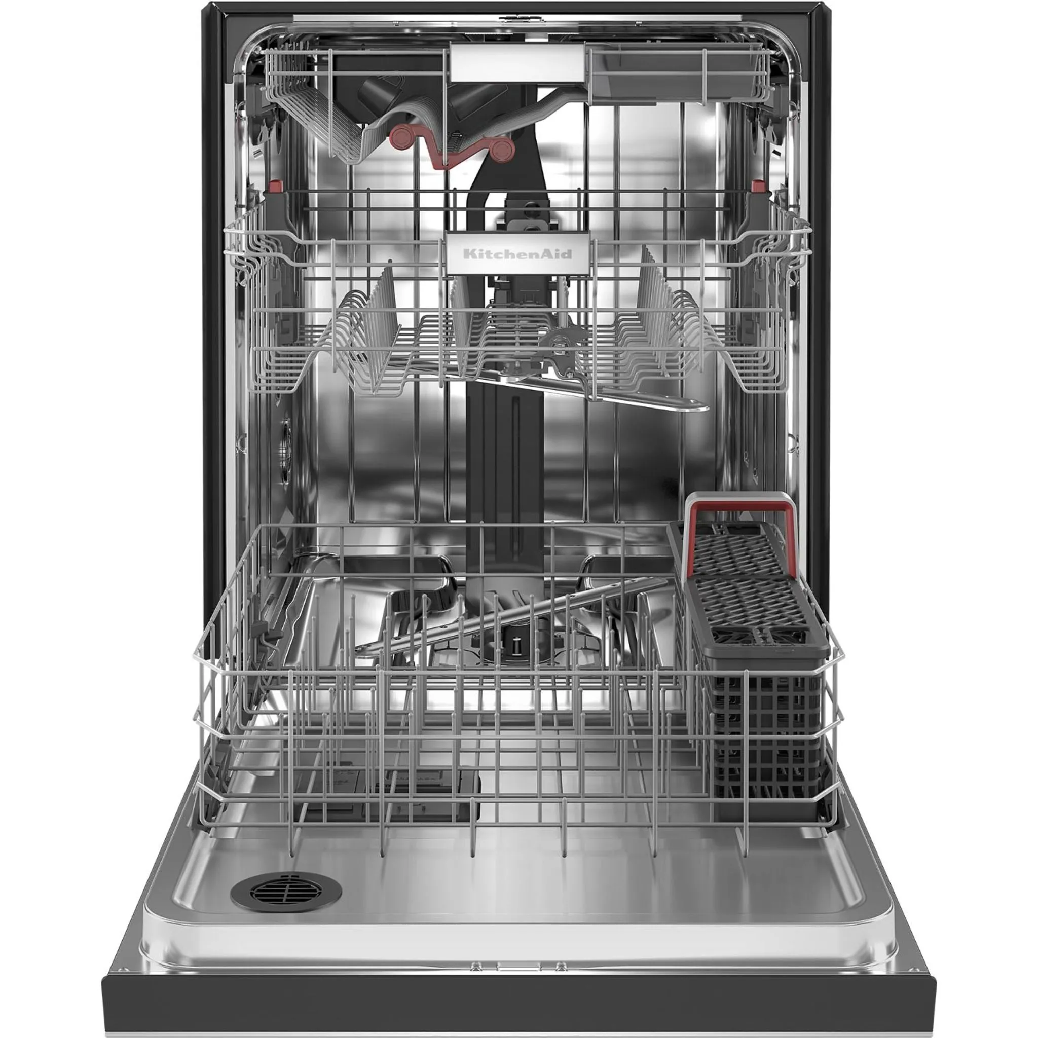 KitchenAid  44 dBA Dishwasher in PrintShield Finish with FreeFlex Third Rack (KDFM404KPS)