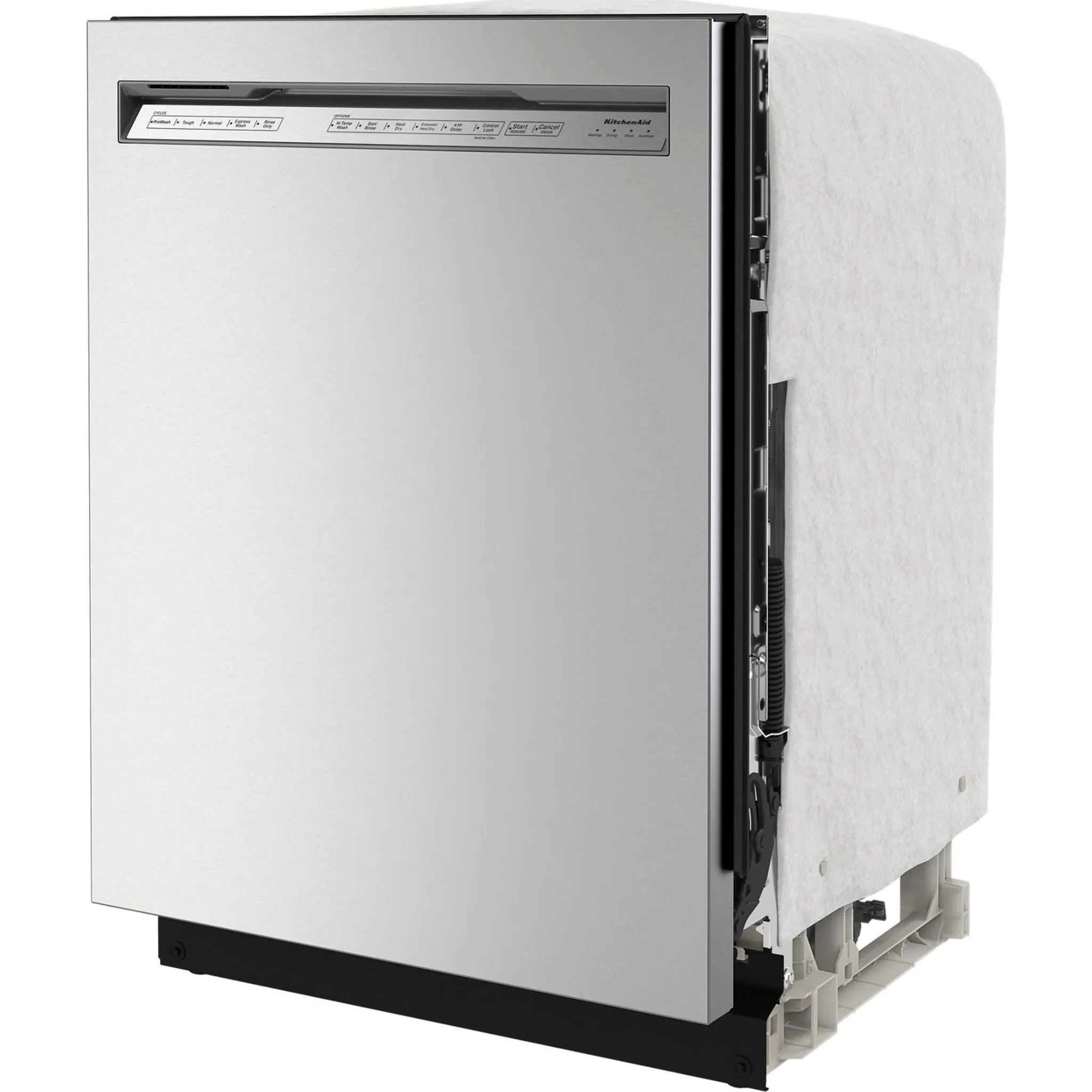 KitchenAid  44 dBA Dishwasher in PrintShield Finish with FreeFlex Third Rack (KDFM404KPS)