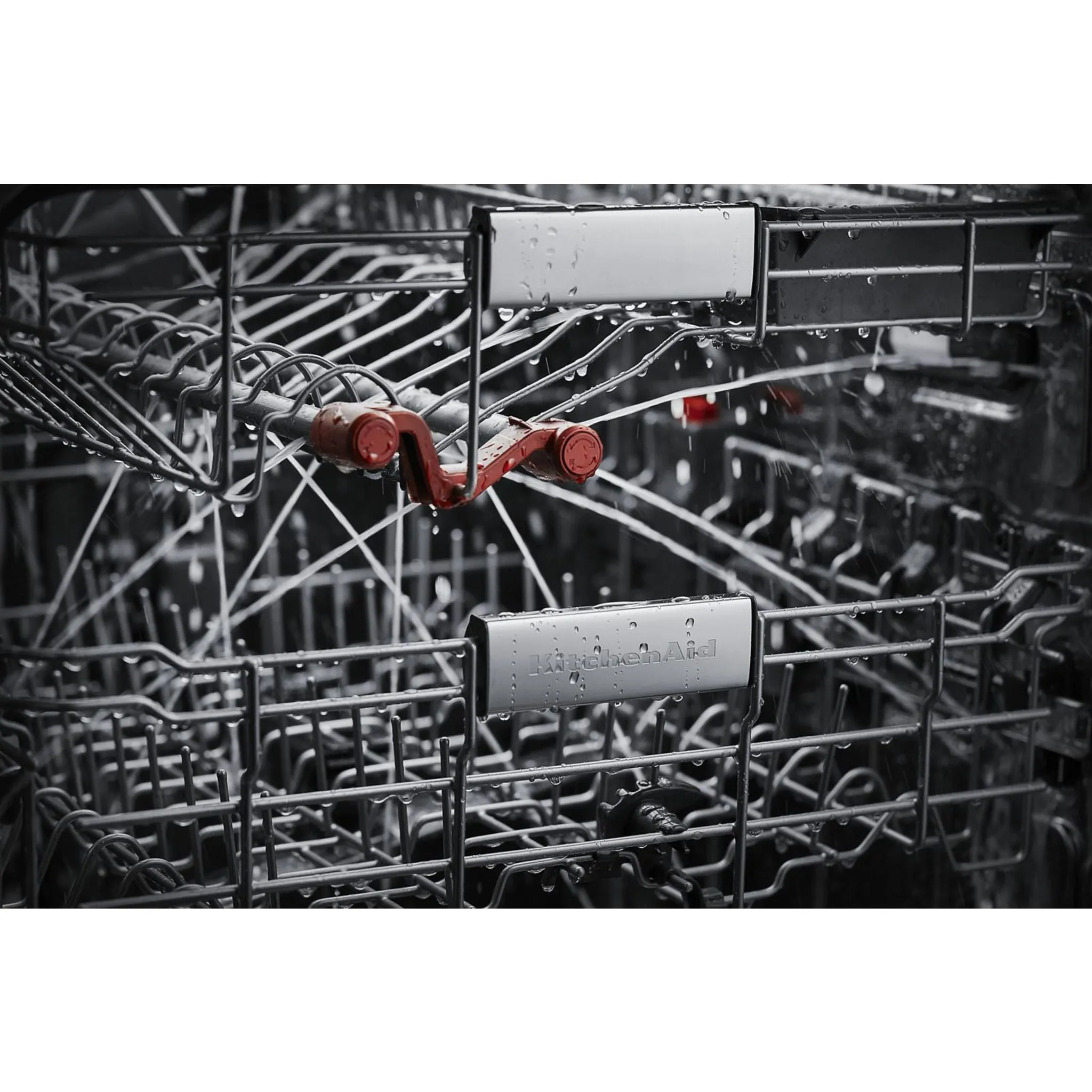 KitchenAid  44 dBA Dishwasher in PrintShield Finish with FreeFlex Third Rack (KDFM404KPS)