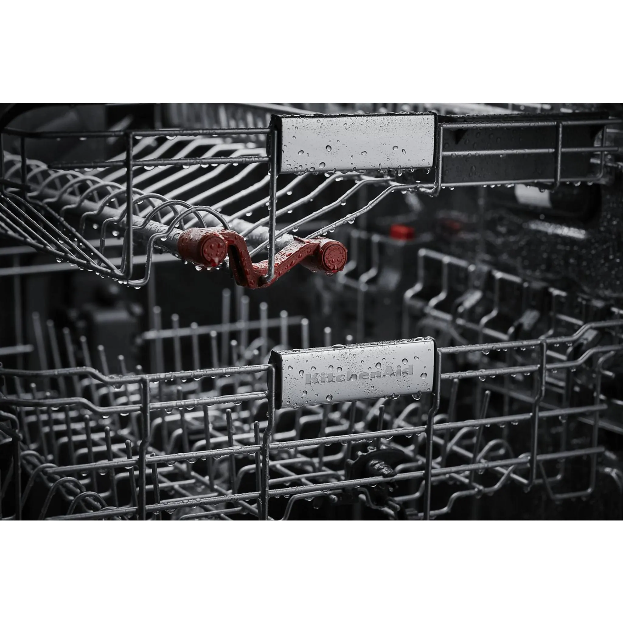 KitchenAid  44 dBA Dishwasher in PrintShield Finish with FreeFlex Third Rack (KDFM404KPS)