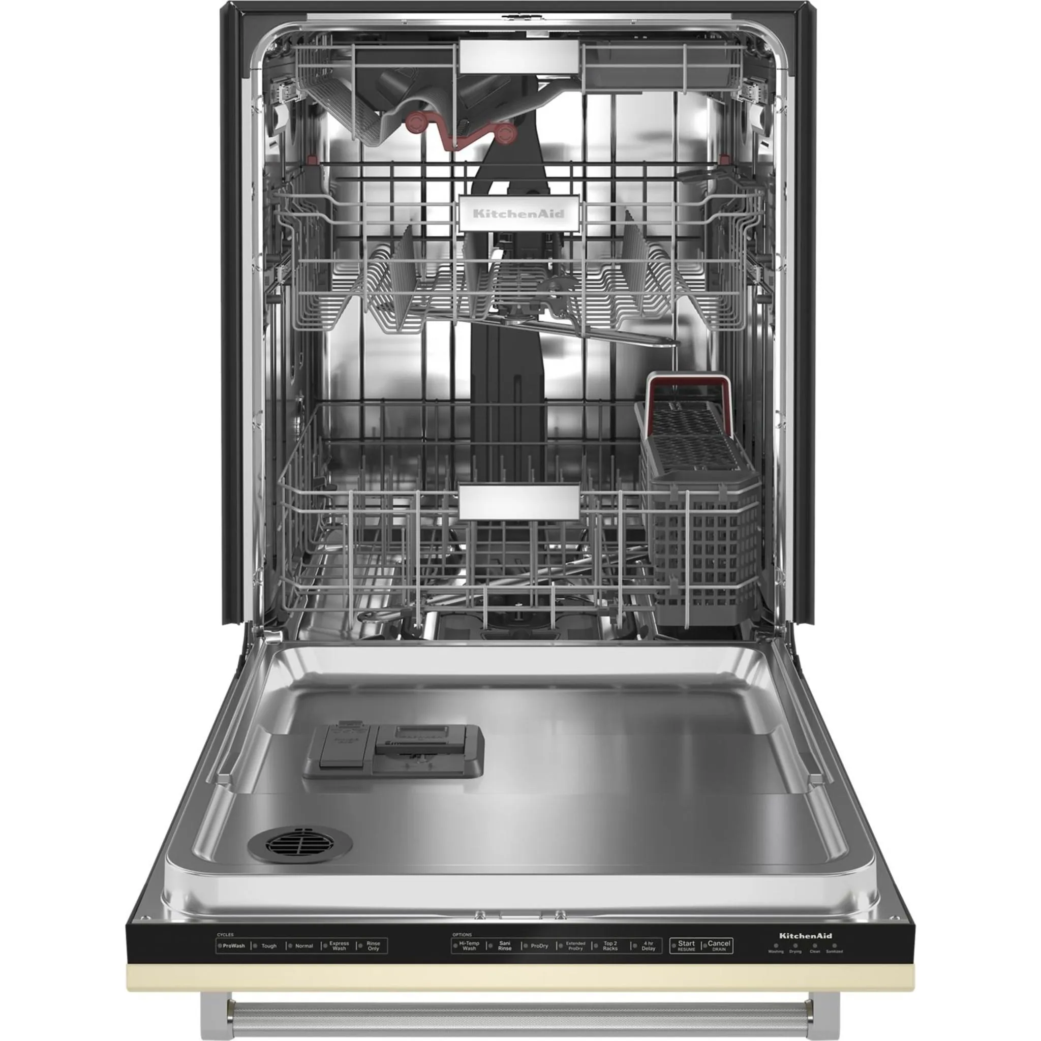 KitchenAid  44 dBA Panel-Ready Dishwasher with FreeFlex Third Rack (KDTM704LPA)