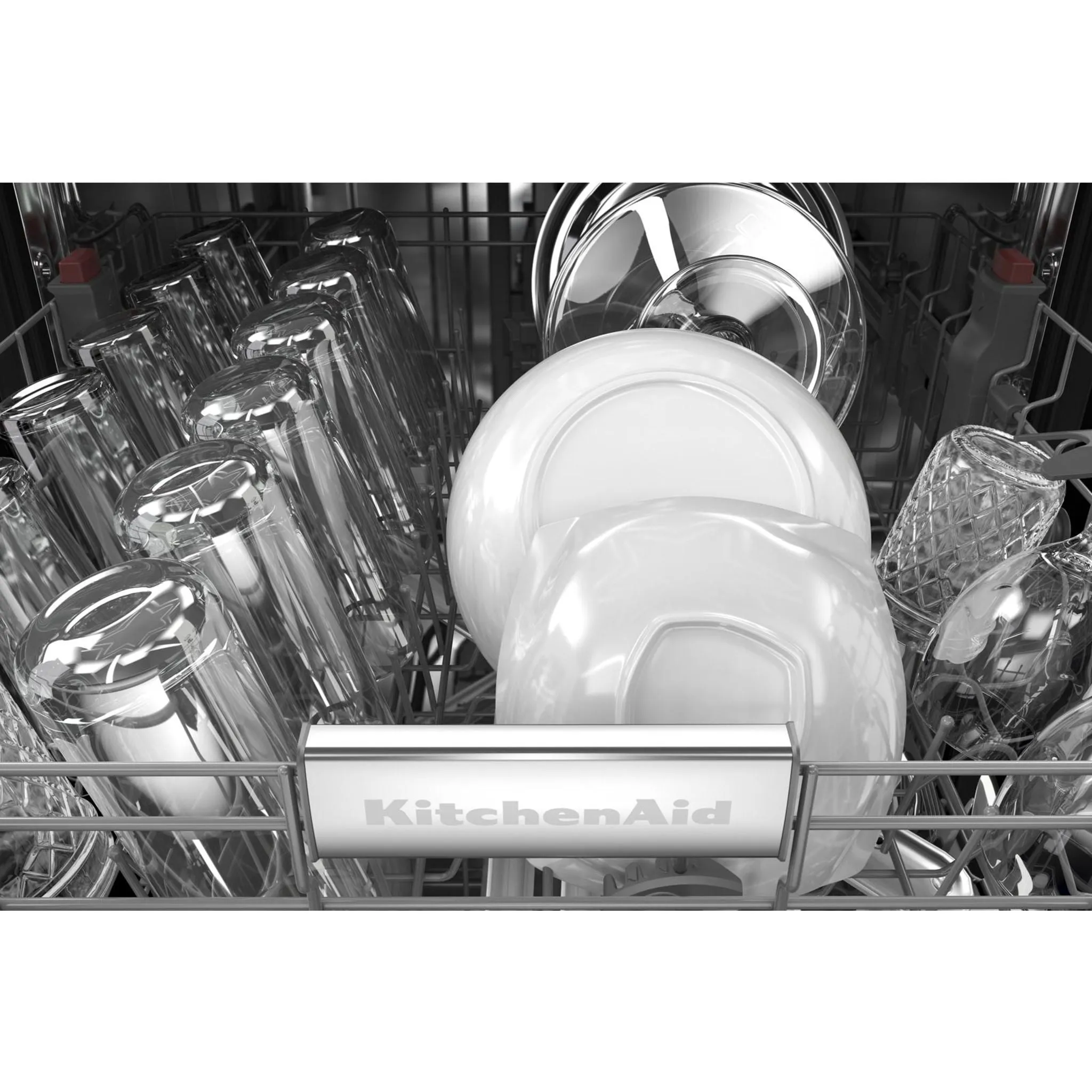 KitchenAid  44 dBA Panel-Ready Dishwasher with FreeFlex Third Rack (KDTM704LPA)
