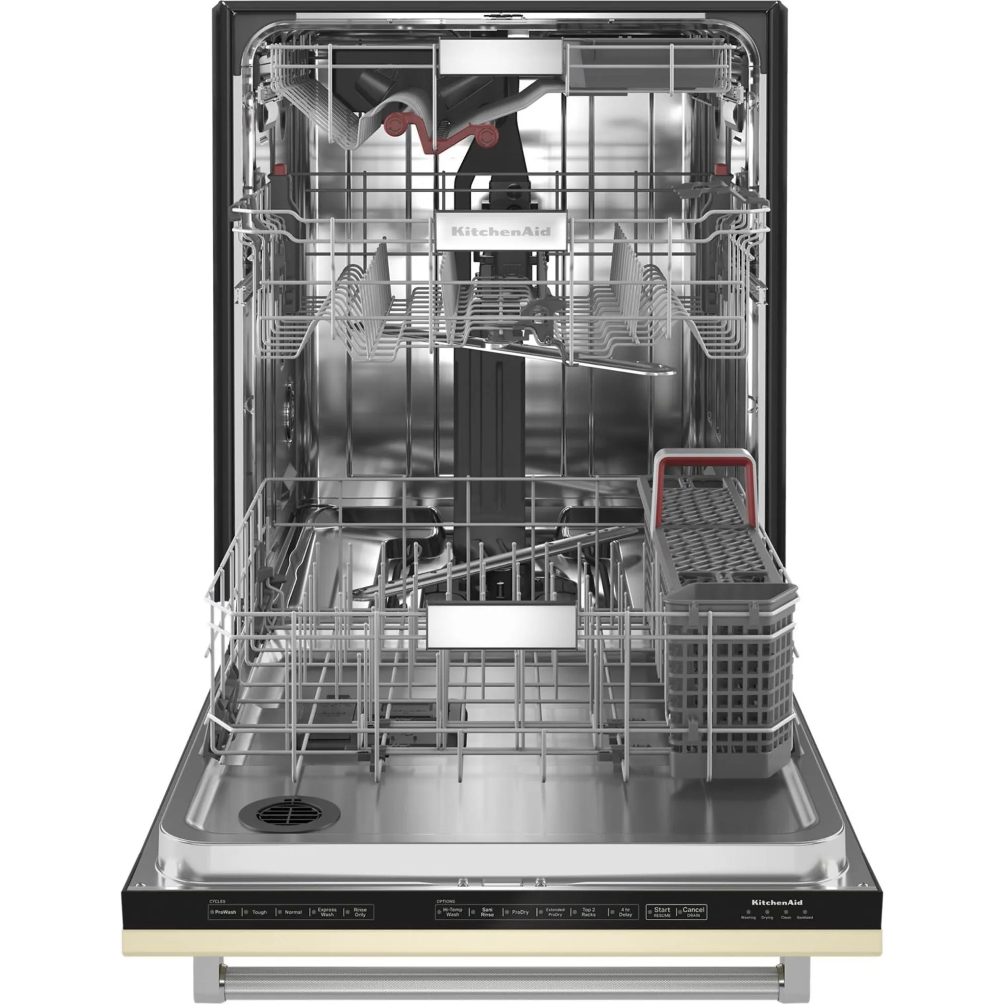 KitchenAid  44 dBA Panel-Ready Dishwasher with FreeFlex Third Rack (KDTM704LPA)