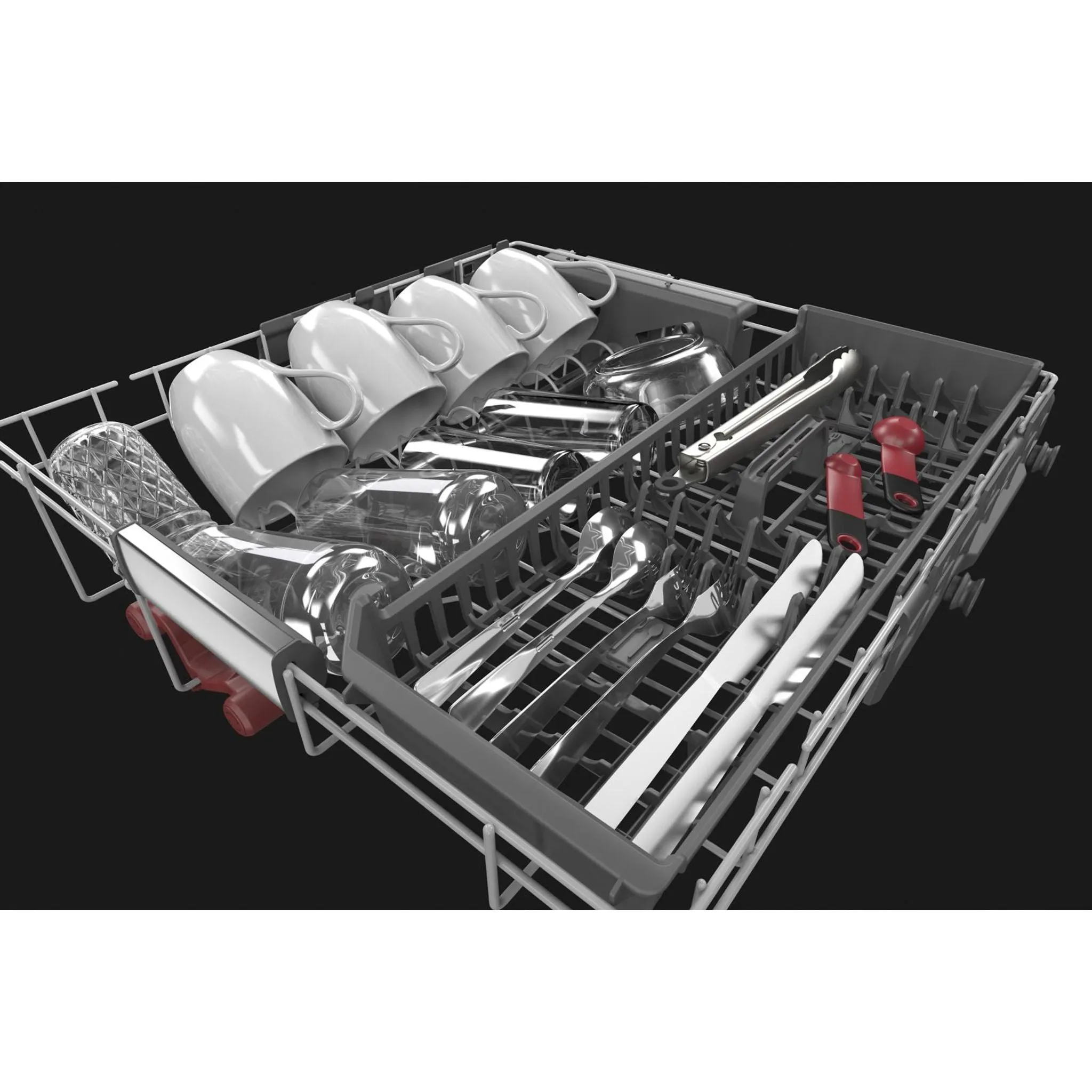 KitchenAid  44 dBA Panel-Ready Dishwasher with FreeFlex Third Rack (KDTM704LPA)