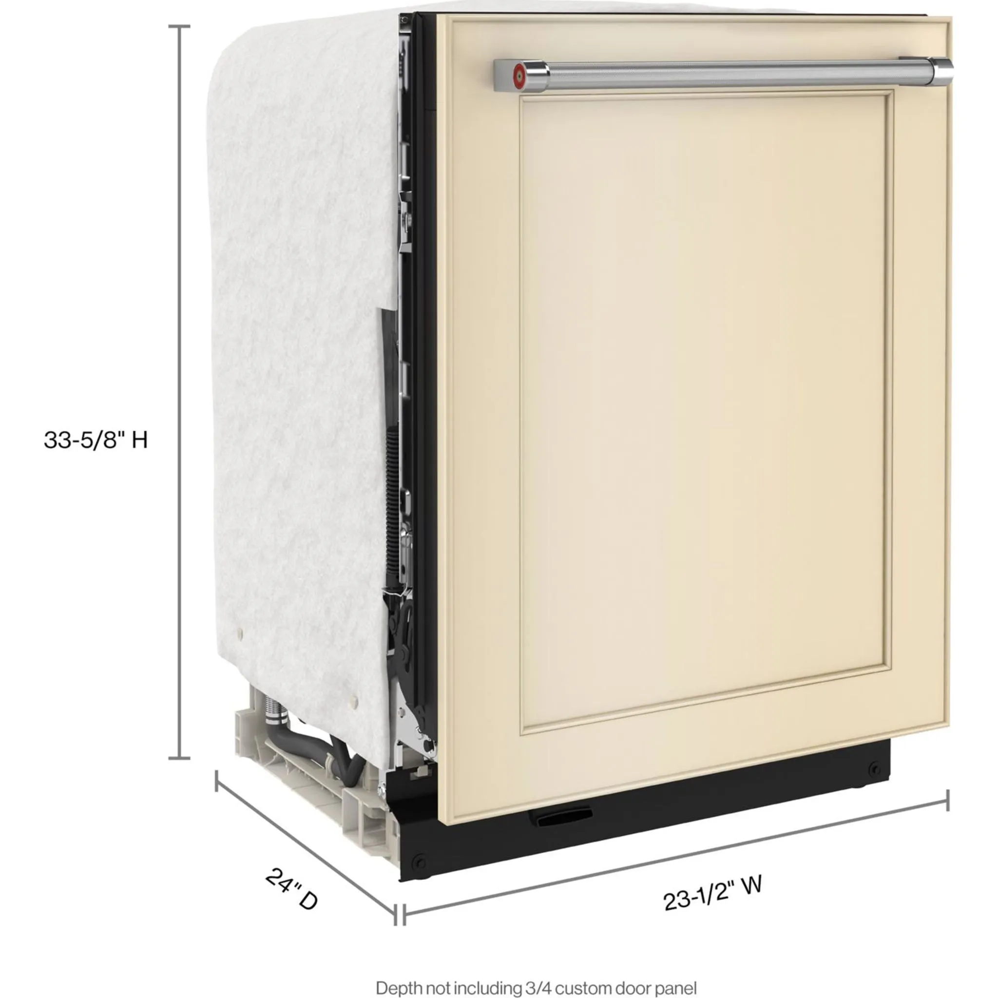 KitchenAid  44 dBA Panel-Ready Dishwasher with FreeFlex Third Rack (KDTM704LPA)