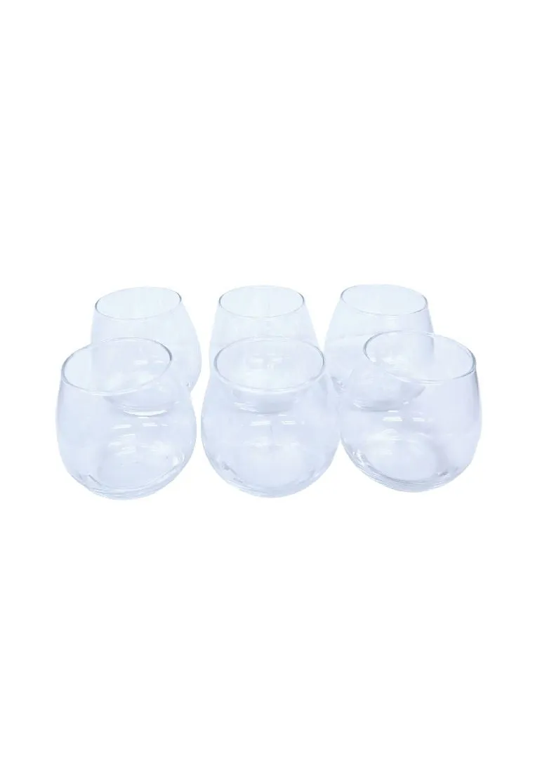 Landmark 6piece Rock Glass 550ml