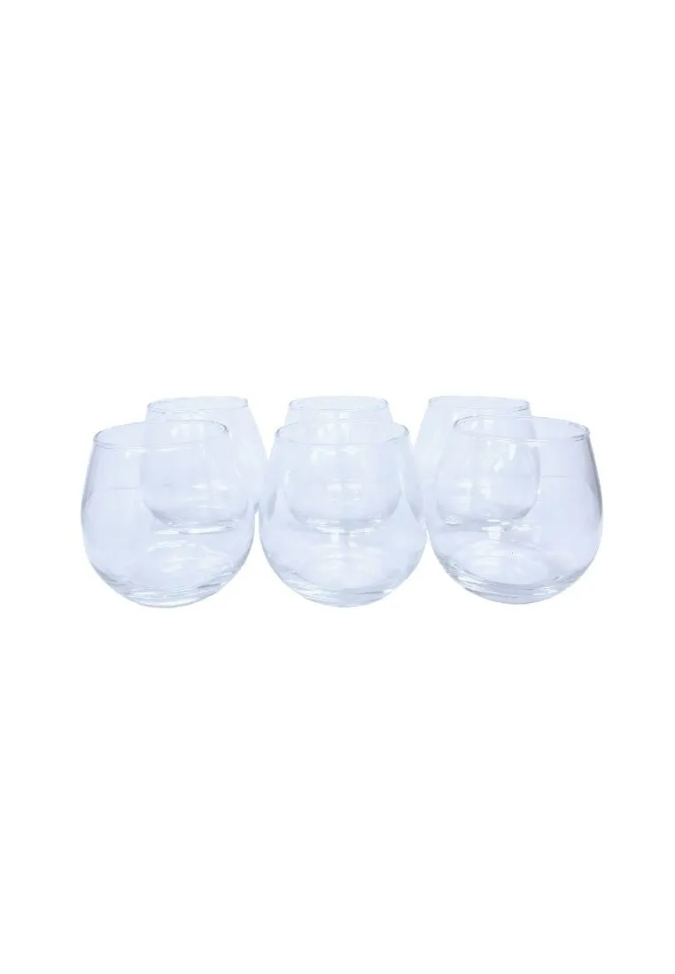 Landmark 6piece Rock Glass 550ml