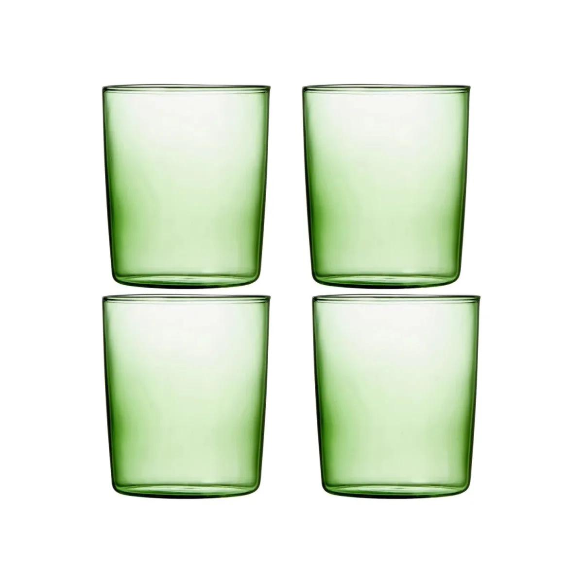 Maison Balzac Tumblers Green Set of 4