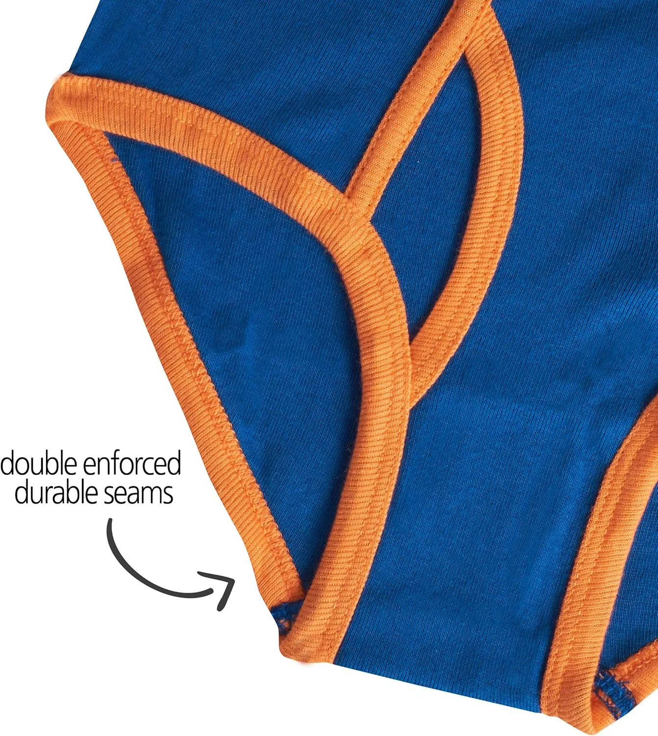 MALLARY BY MATTHEW Boys 100% Cotton Briefs Underwear (8 Pack or 16 Pack)
