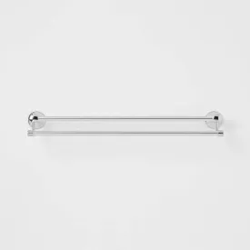 New - Casual Double Towel Bar Chrome - Threshold