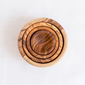 Olivewood Nesting Bowls