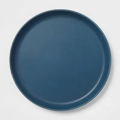 Open Box - 16pc Stoneware Tilley Dinnerware Set Blue - Threshold
