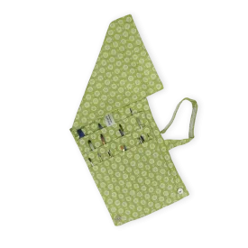 Paint Brush Holder - Geo Lime