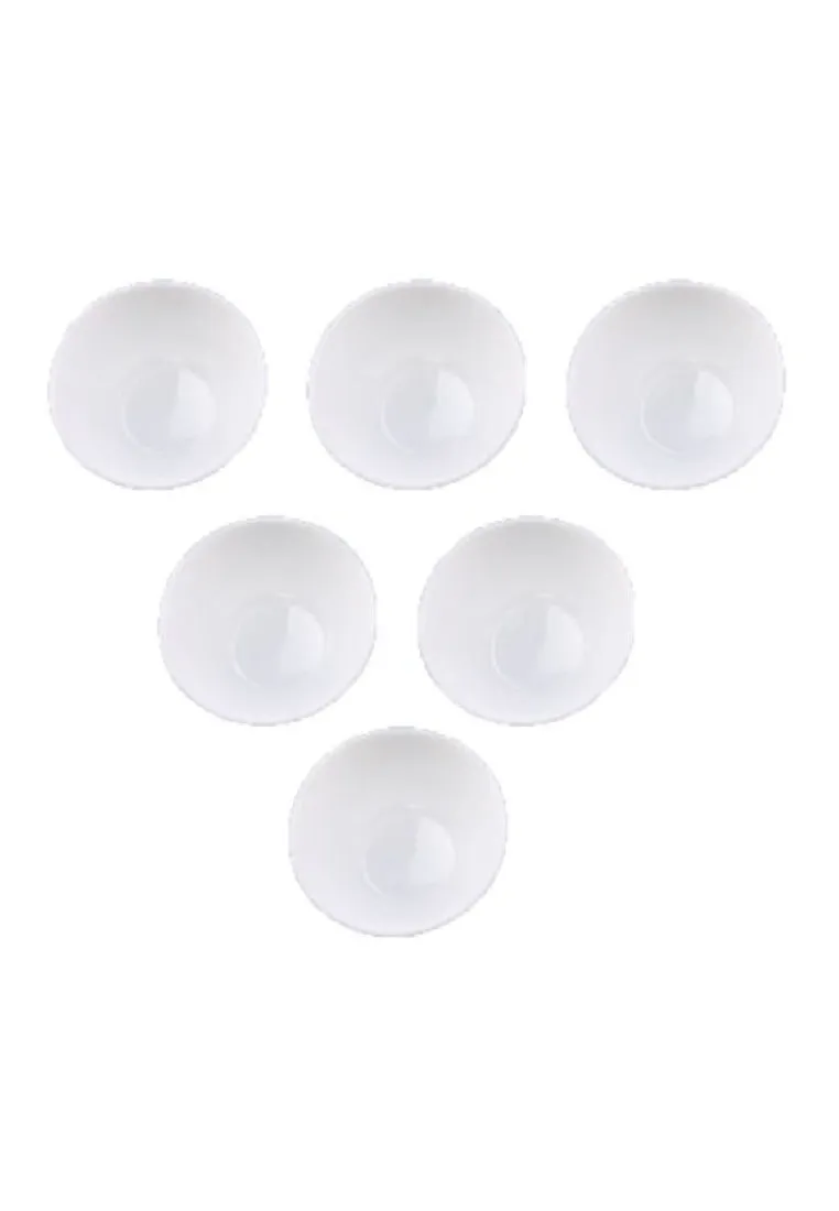 Plano Opal Vegetable Bowl 4" - Set of 6