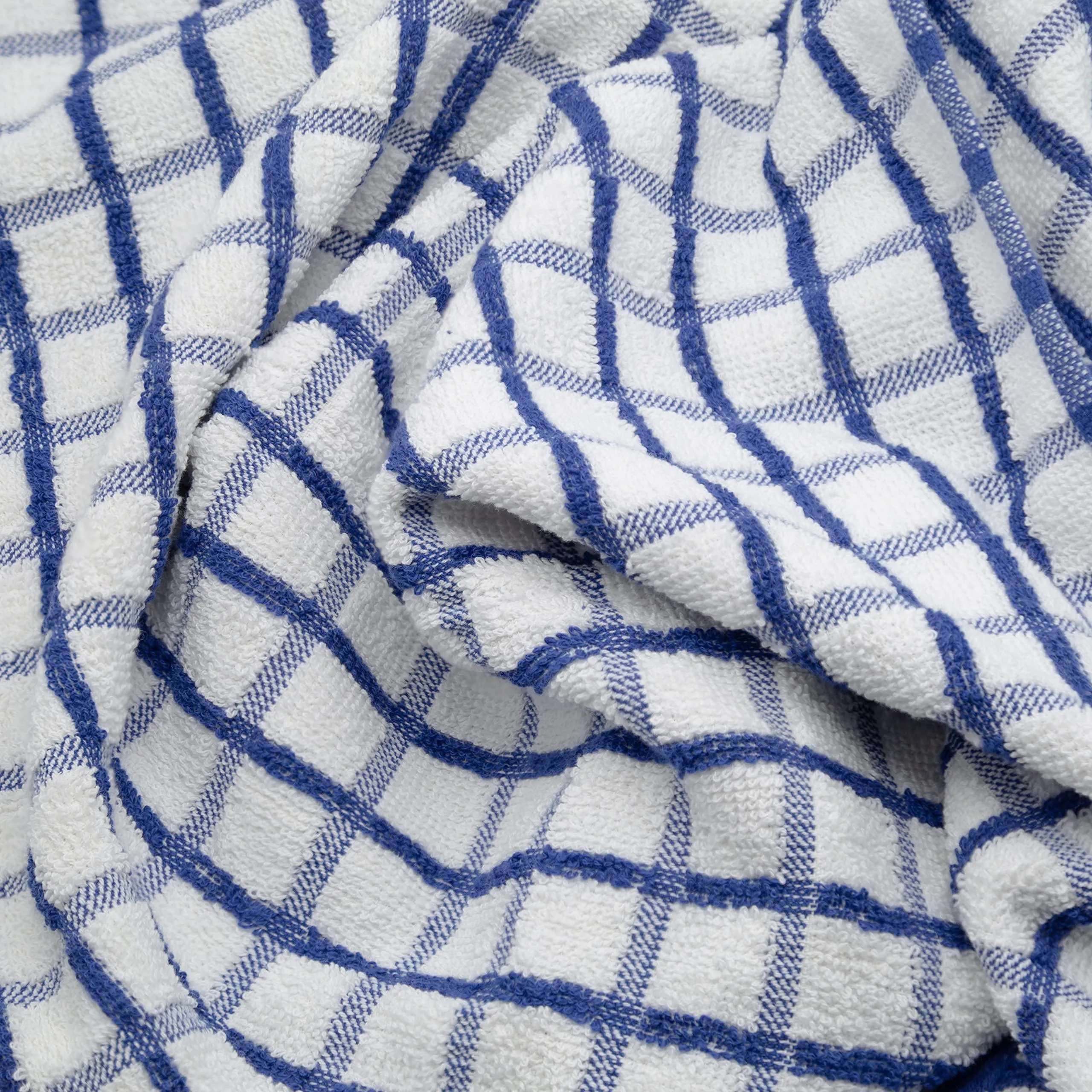 Premium Dish Towels for Kitchen with Hanging Loop 8 Pack Heavy Duty 16x26in Blue