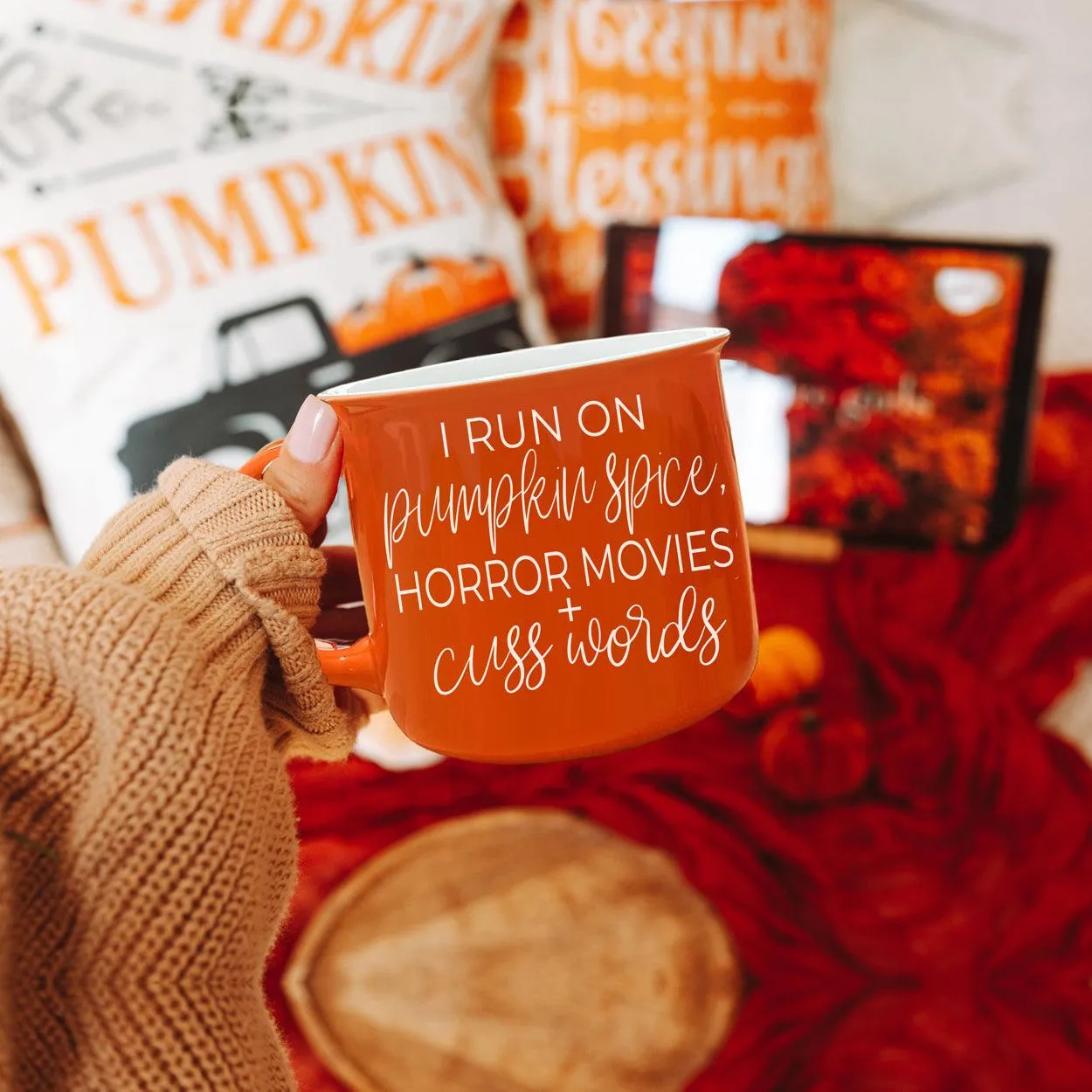 Pumpkin   Horror Mug