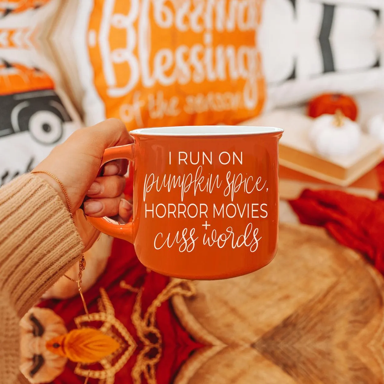 Pumpkin   Horror Mug