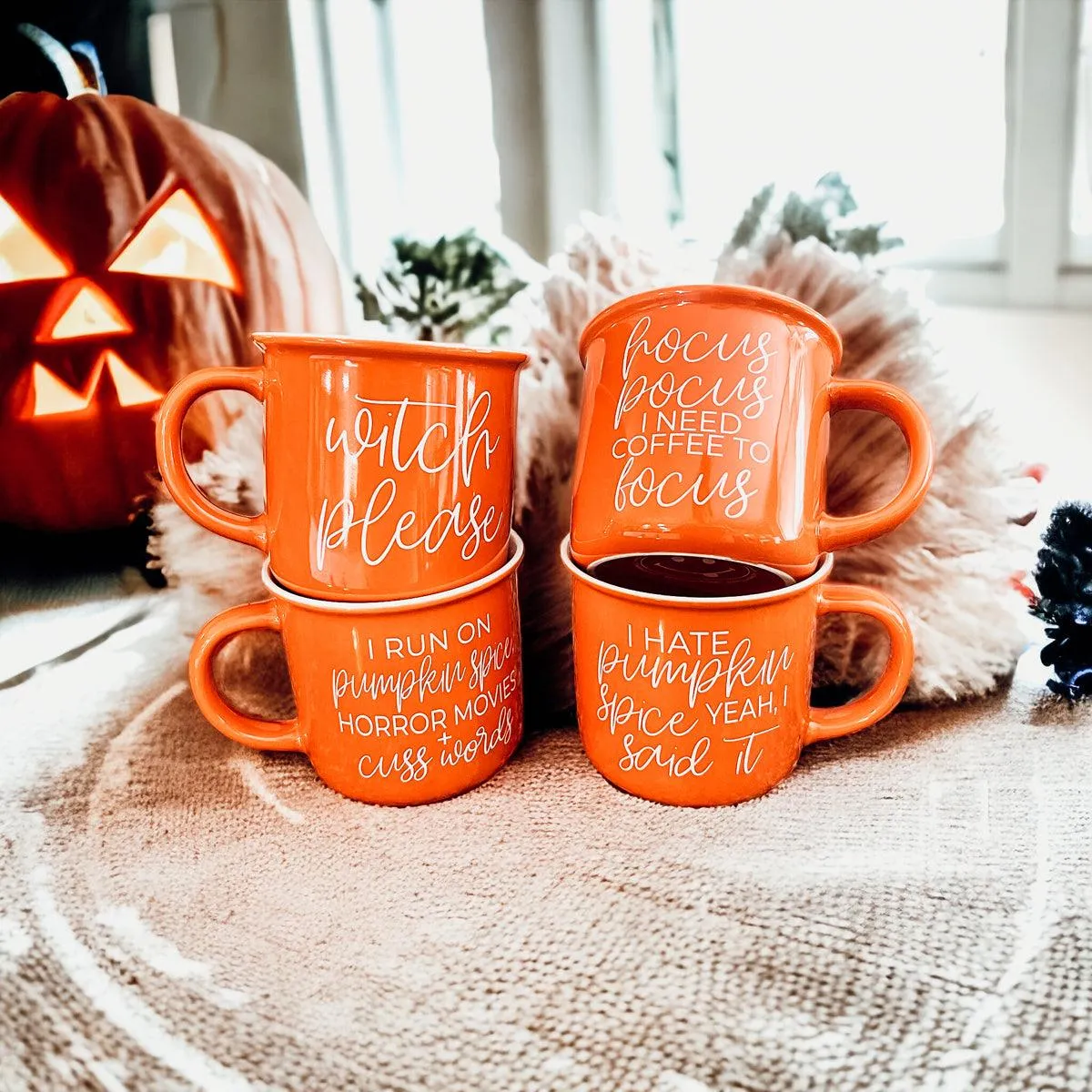 Pumpkin   Horror Mug