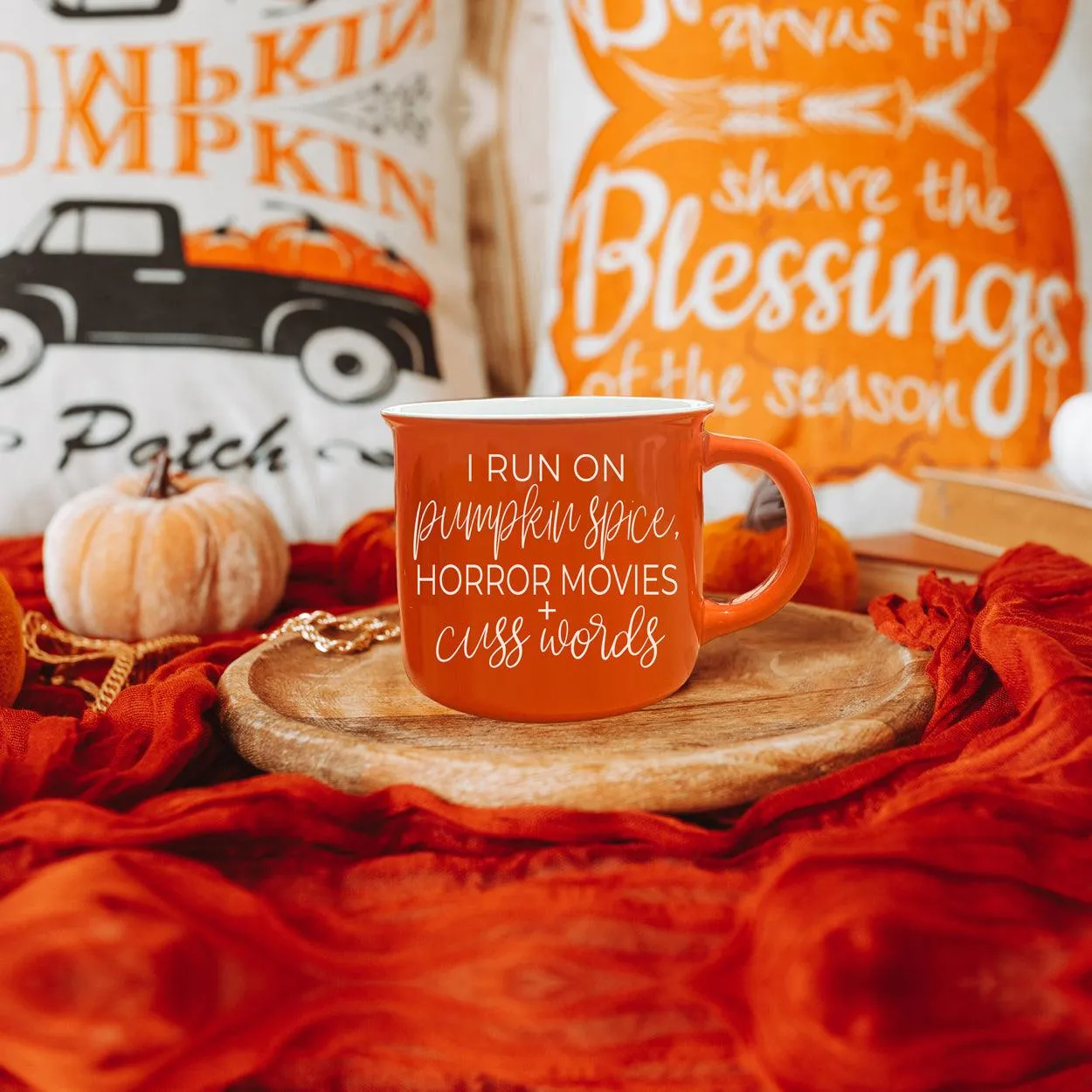 Pumpkin   Horror Mug