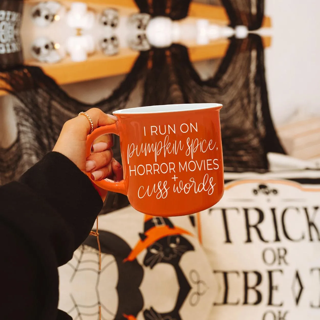 Pumpkin   Horror Mug