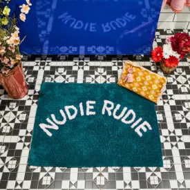 Sage x Clare Tula Nudie Bath Mat - Peacock