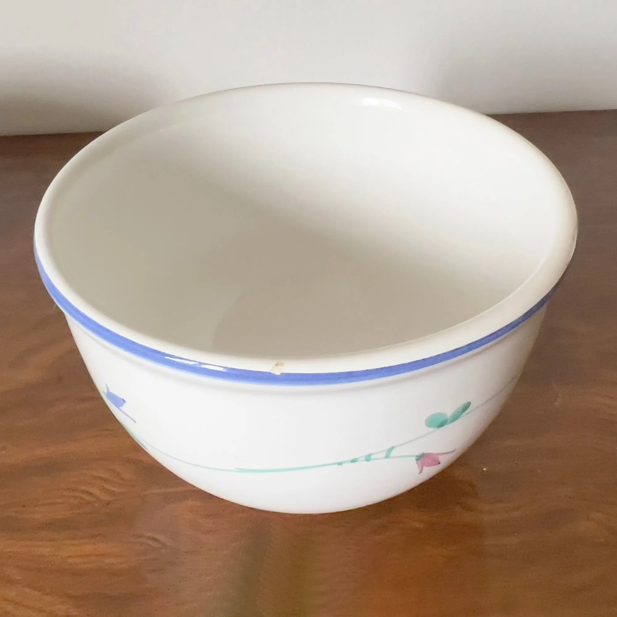 Savoir Vivre Portofino Blue China Nesting Mixing Bowl Set
