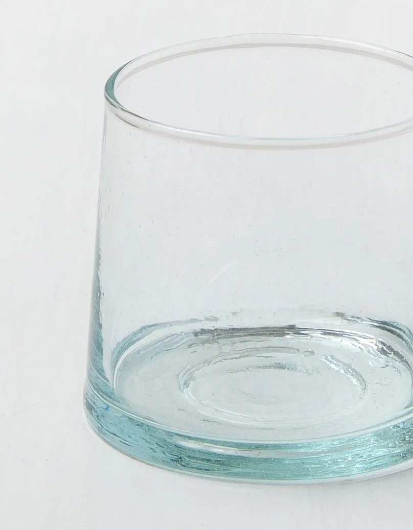 Set of 6 Hand Blown Glass Tumblers