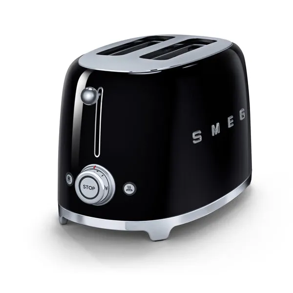 Smeg 2-Slice Toaster - Black