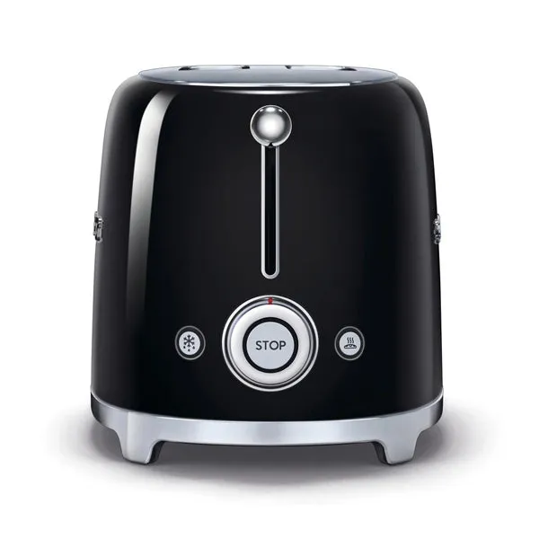 Smeg 2-Slice Toaster - Black