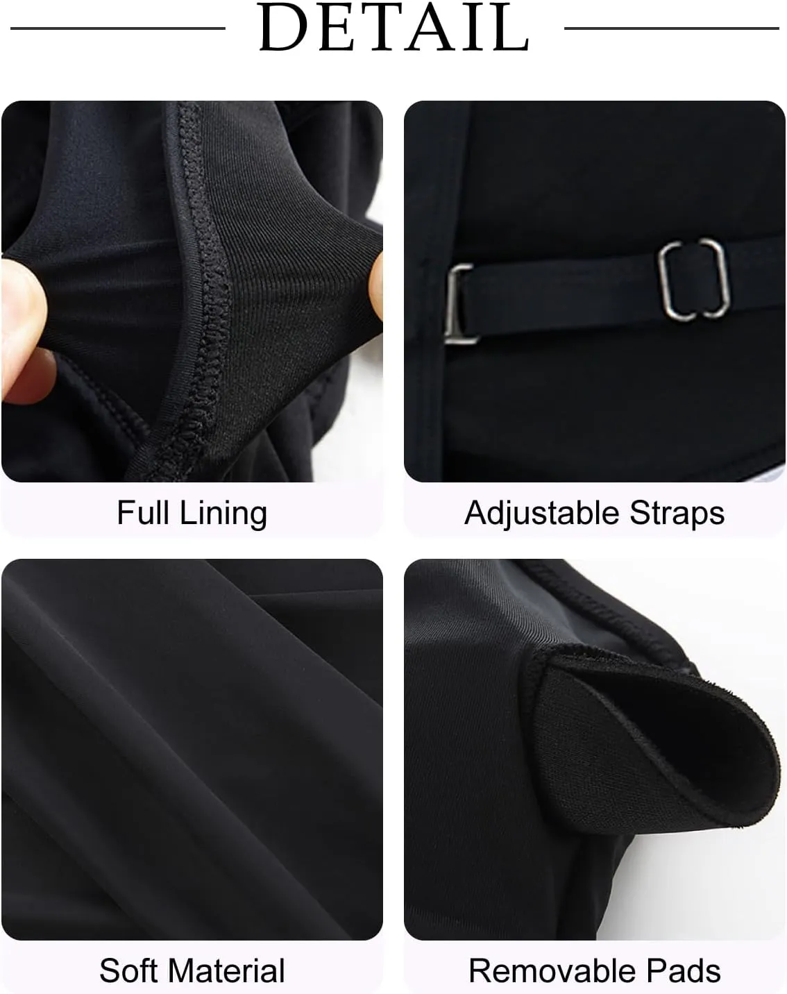 Smismivo Tummy Control Swimsuits for Women Slimming One Piece Bathing Suit Retro Ruched Push Up Vintage Padded Swimwear