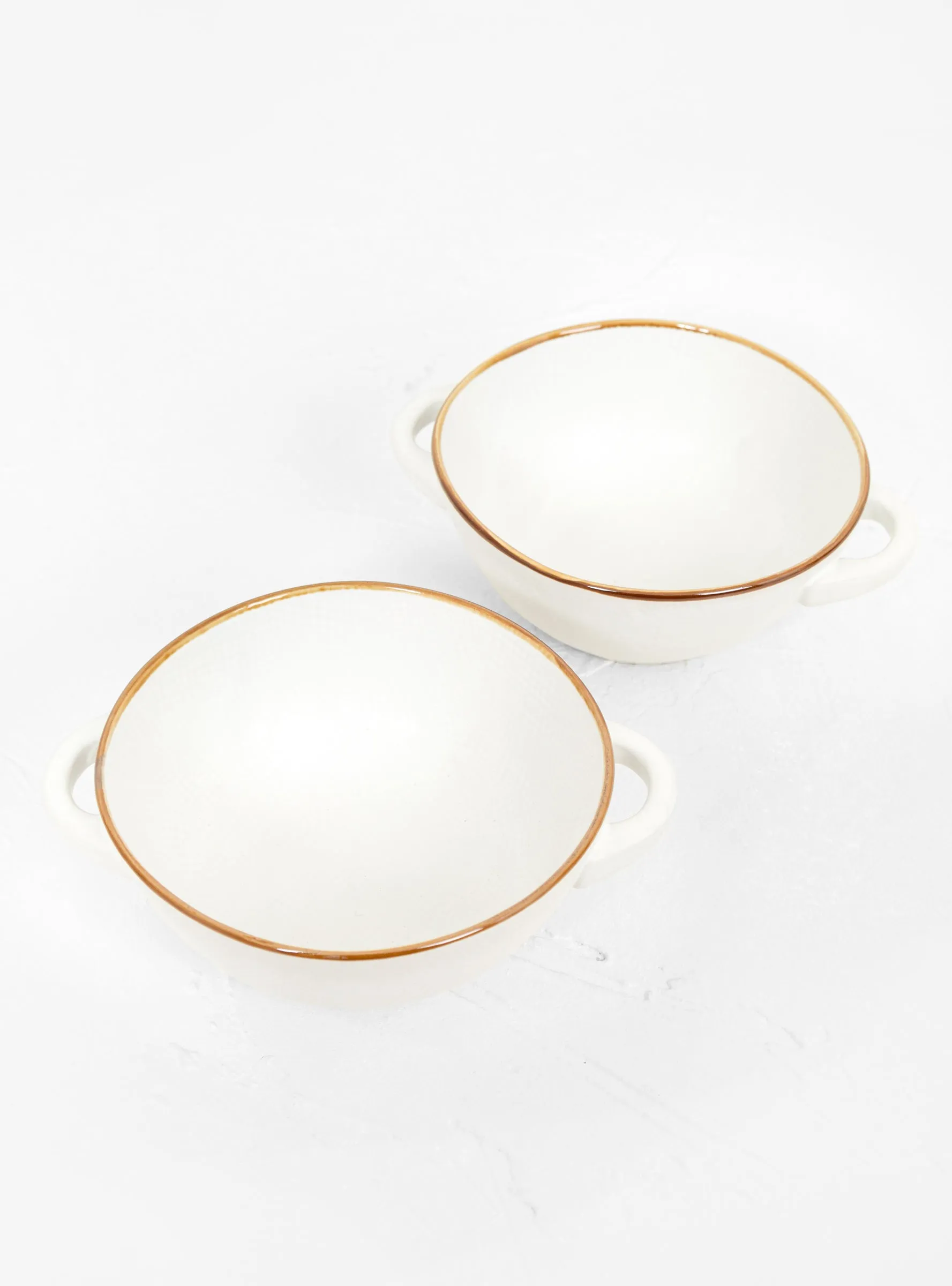 Soup Bowl set of 2 White