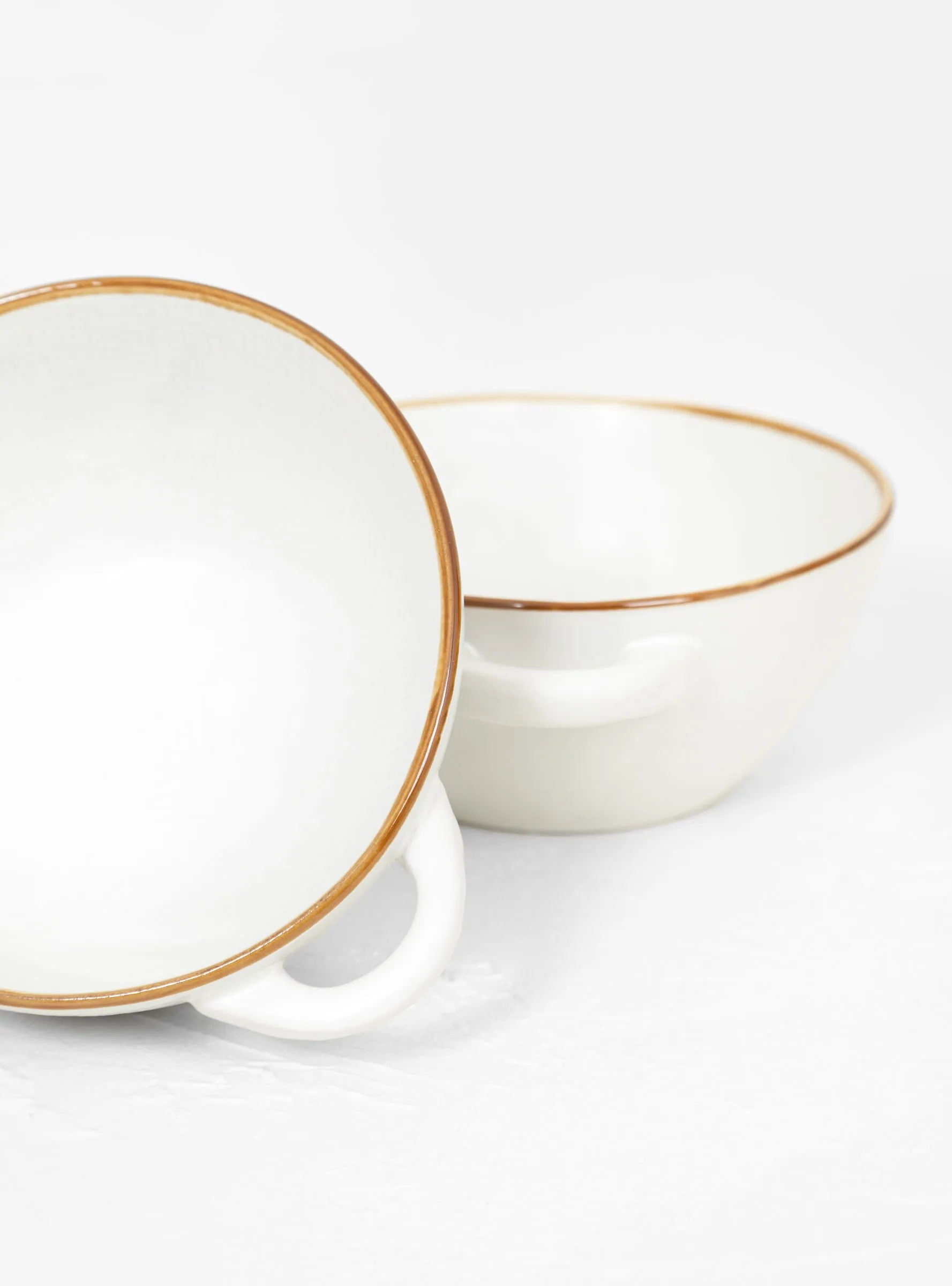 Soup Bowl set of 2 White