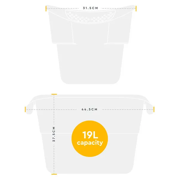 Strucket - 19L Strainer   Bucket