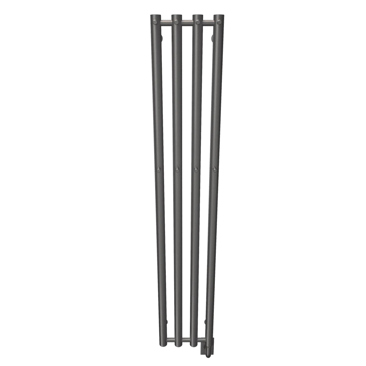 Tuzio Rosendal Hardwired or plug in Towel Warmer - 10.5"w x 59"h