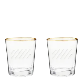 Twine Living Co. Gilded 10 oz. Tumbler (set of 2)