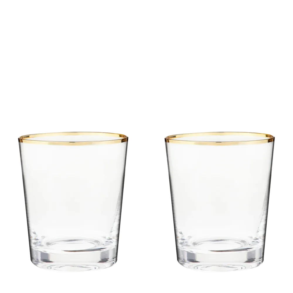 Twine Living Co. Gilded 10 oz. Tumbler (set of 2)