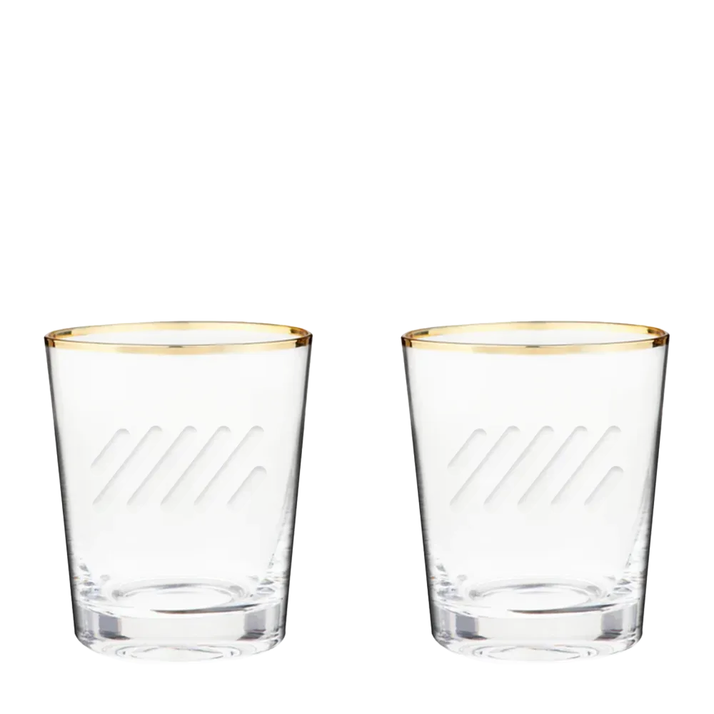 Twine Living Co. Gilded 10 oz. Tumbler (set of 2)