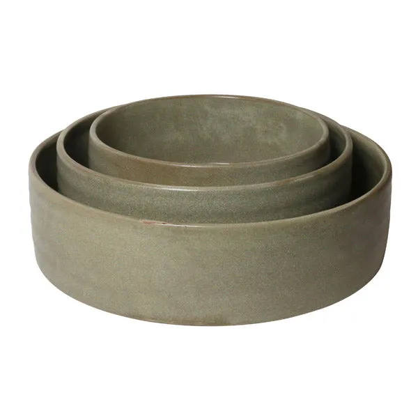 Wheel Bowl 25cm - Olive